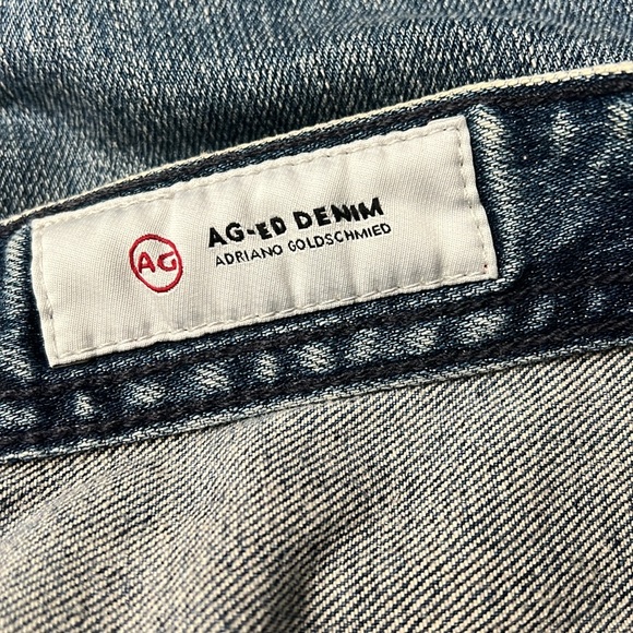 Ag Adriano Goldschmied men’s Tellis modern slim jeans 30x34 distressed NWT - Picture 15 of 16